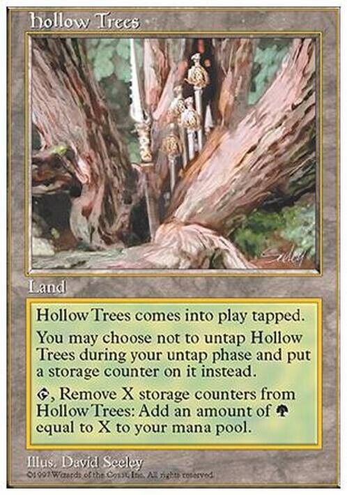 Hollow Trees ~ Fifth Edition [ Excellent ] [ Magic MTG ]