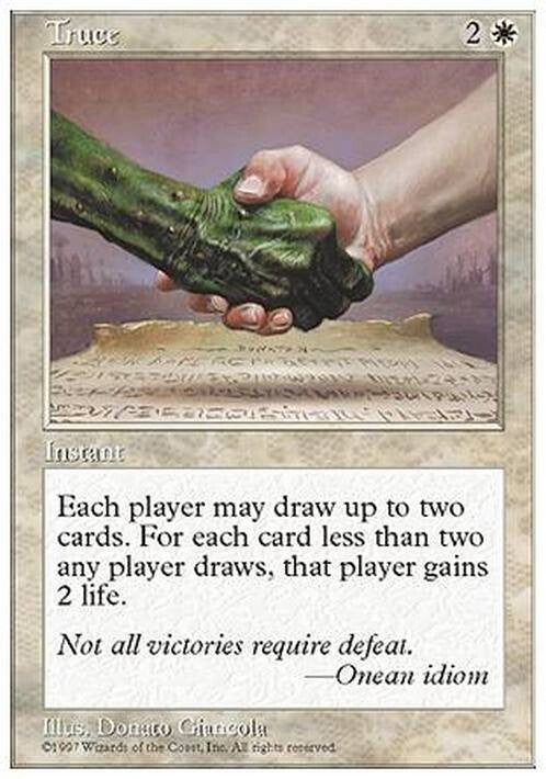 Truce ~ Fifth Edition [ Excellent ] [ Magic MTG ]