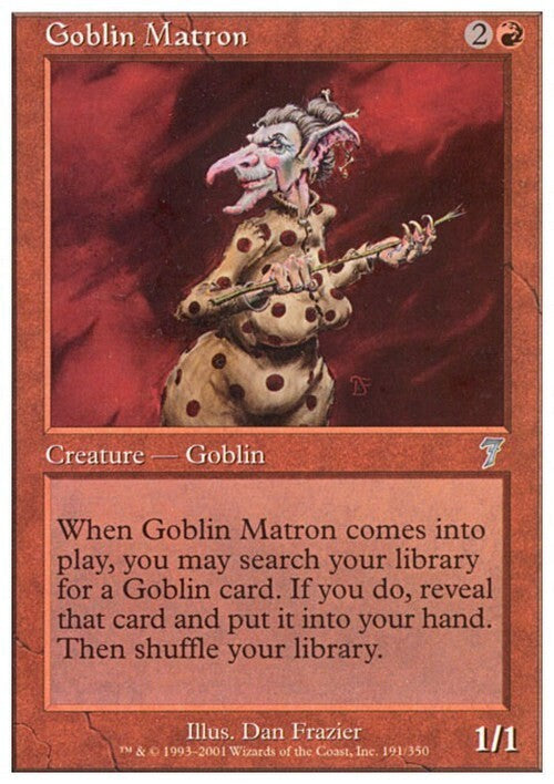 Goblin Matron ~ Seventh Edition [ Excellent ] [ Magic MTG ]
