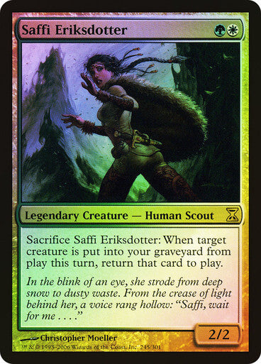 FOIL Saffi Eriksdotter ~ Time Spiral [ NearMint ] [ Magic MTG ]