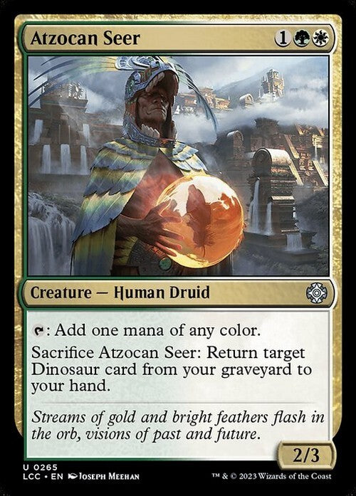 Atzocan Seer ~ Commander: The Lost Caverns of Ixalan [ NM ] [ Magic MTG ]