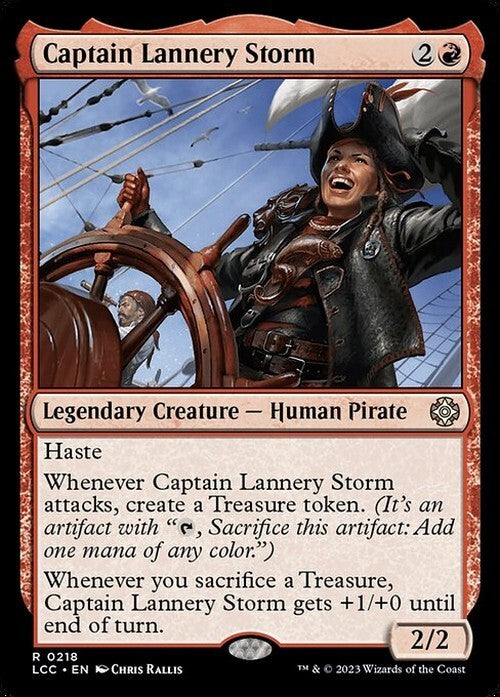 Captain Lannery Storm ~ Commander: The Lost Caverns of Ixalan [ NM ] [ MTG ]