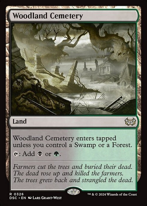 Woodland Cemetery ~ Commander: Duskmourn [ NM ] [ Magic MTG ]