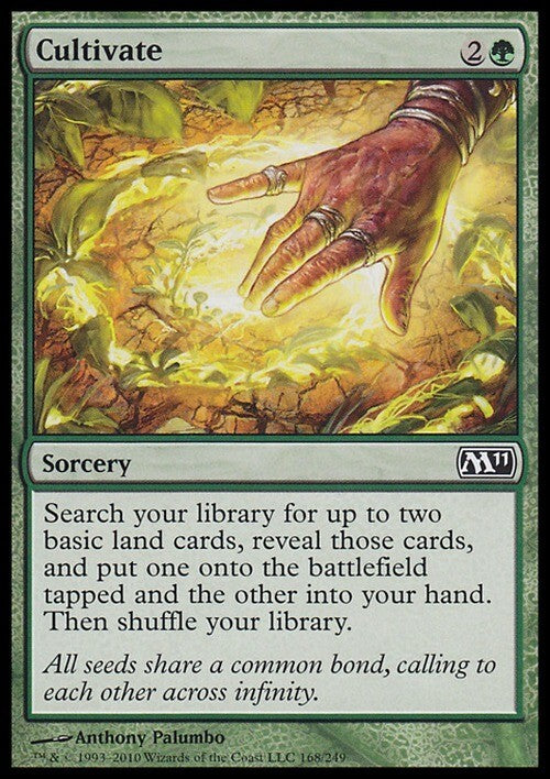 Cultivate ~ Magic 2011 [ Excellent ] [ Magic MTG ]