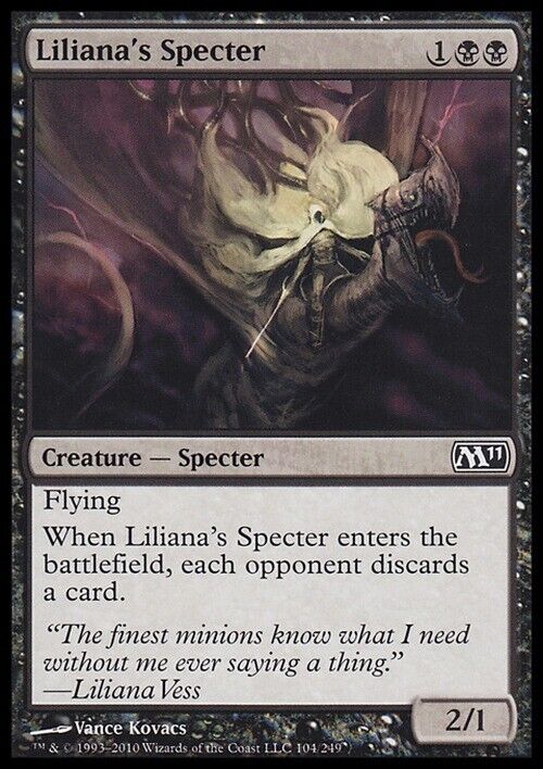 Liliana's Specter ~ Magic 2011 [ Excellent ] [ Magic MTG ]