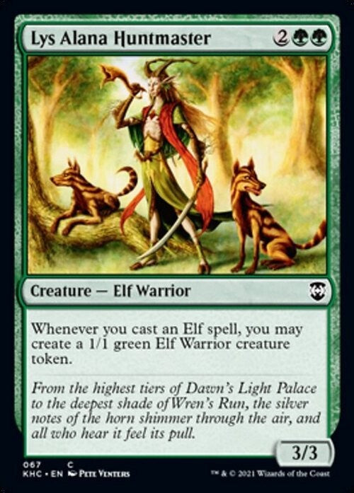Lys Alana Huntmaster ~ Commander: Kaldheim [ NearMint ] [ Magic MTG ]