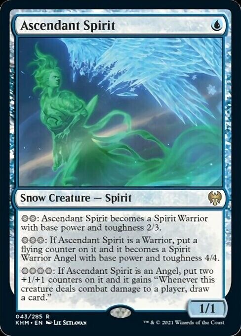 Ascendant Spirit ~ Kaldheim [ NearMint ] [ Magic MTG ]