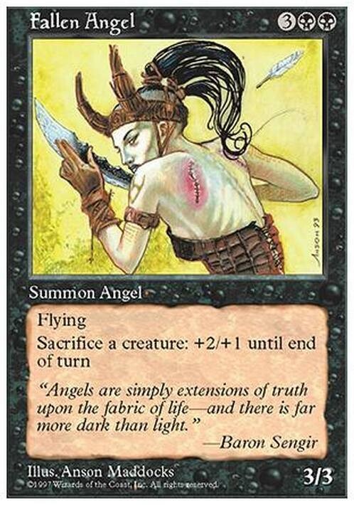 Fallen Angel ~ Fifth Edition [ Excellent ] [ Magic MTG ]