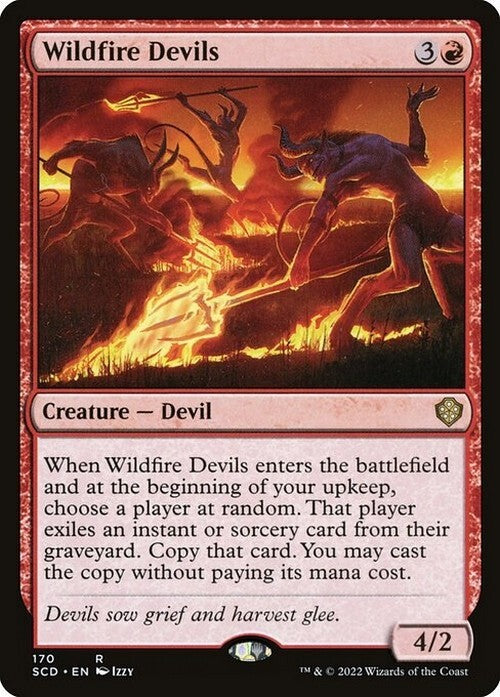 Wildfire Devils ~ Starter Commander [ NearMint ] [ Magic MTG ]