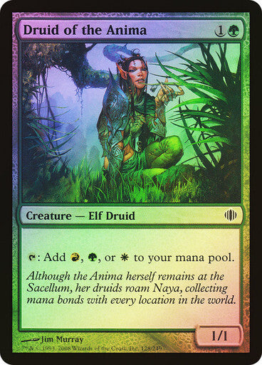 FOIL Druid of the Anima ~ Shards of Alara [ Excellent ] [ Magic MTG ]