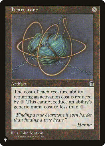 Heartstone ~ The List [ NearMint ] [ Magic MTG ]