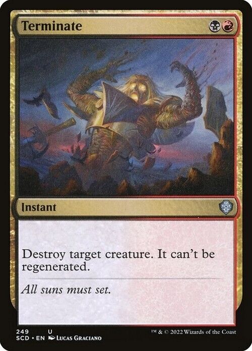Terminate ~ Starter Commander [ NearMint ] [ Magic MTG ]