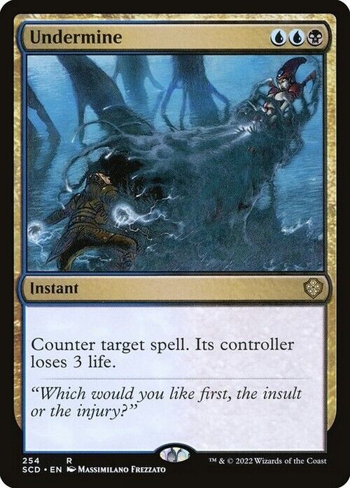 Undermine ~ Starter Commander [ NearMint ] [ Magic MTG ]