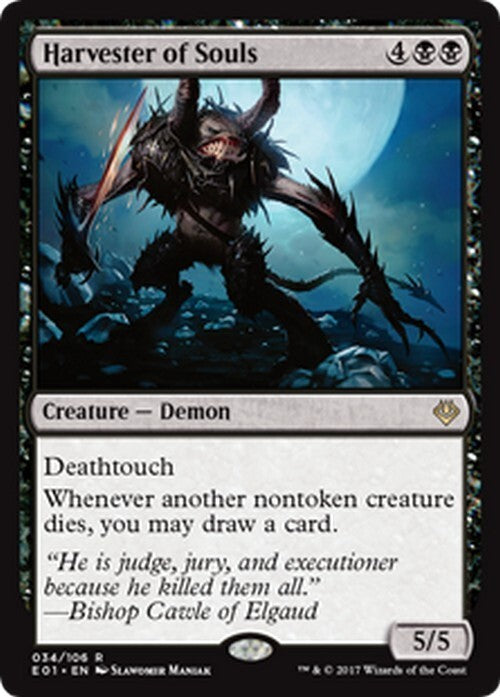 Harvester of Souls ~ Archenemy: Nicol Bolas [ Excellent ] [ Magic MTG ]