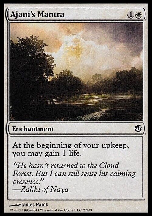 Ajani's Mantra ~ Duel Decks [ PLAYED ] [ Magic MTG ]