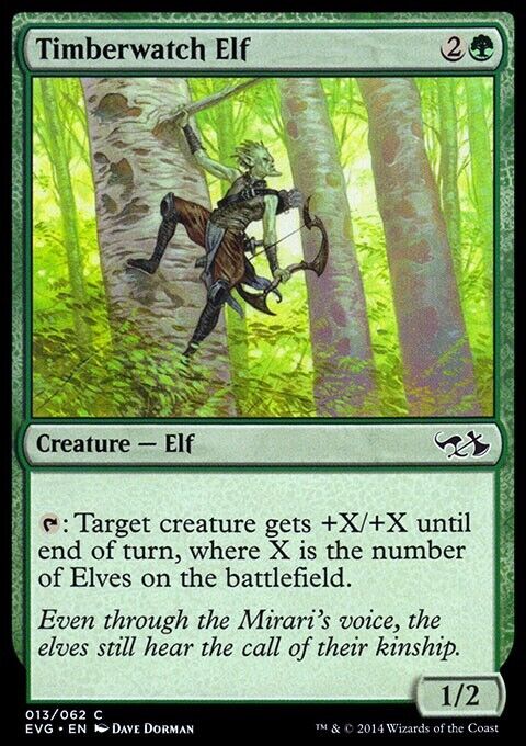 Timberwatch Elf ~ Duel Decks: Anthology [ Excellent ] [ Magic MTG ]