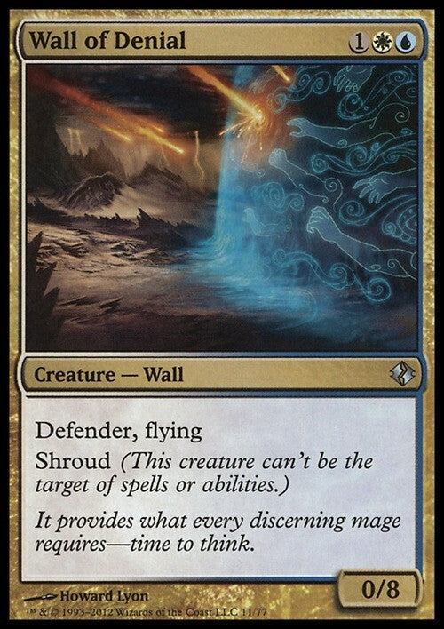 Wall of Denial ~ Duel Decks [ Excellent ] [ Magic MTG ]