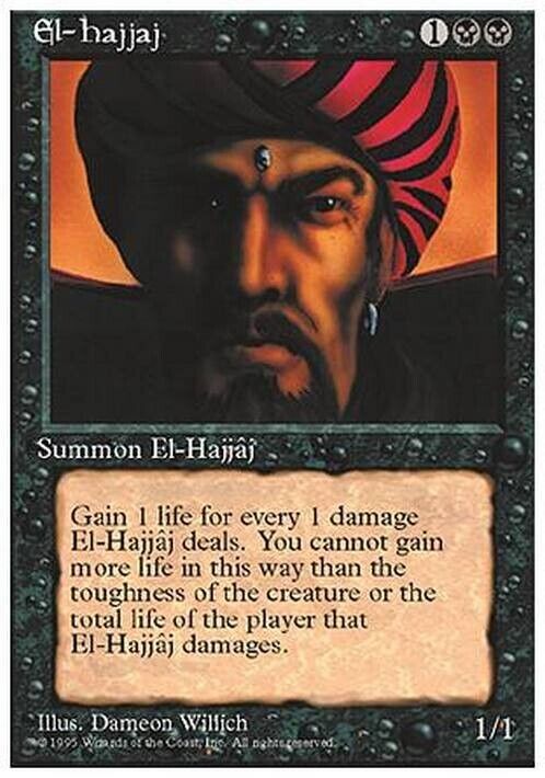 El-Hajjaj ~ Fourth Edition [ Excellent ] [ Magic MTG ]