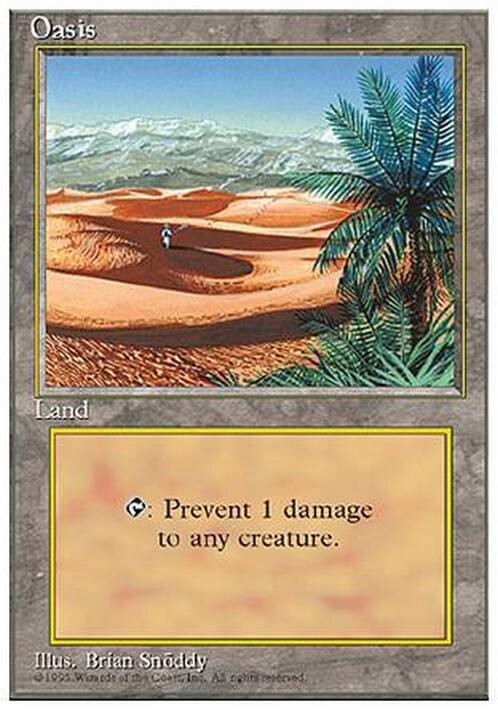 Oasis ~ Fourth Edition [ Excellent ] [ Magic MTG ]