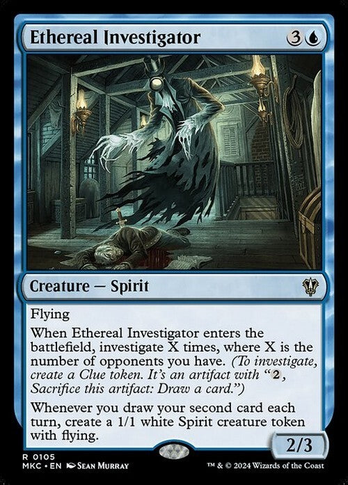 Ethereal Investigator ~ Commander: Murders at Karlov Manor [ NM ] [ MTG ]
