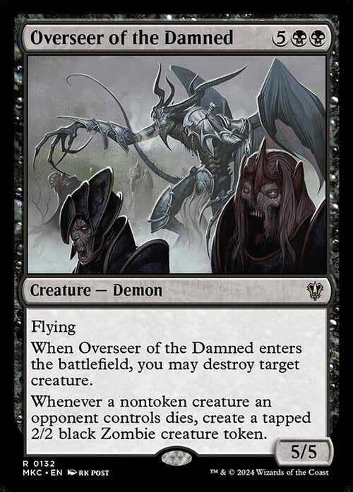 Overseer of the Damned ~ Commander: Murders at Karlov Manor [ NM ] [ MTG ]