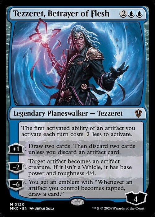 Tezzeret, Betrayer of Flesh ~ Commander: Murders at Karlov Manor [ NM ] [ MTG ]