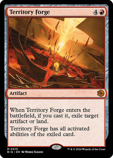 Territory Forge ~ The Big Score [ NearMint ] [ Magic MTG ] - London Magic Traders Ltd