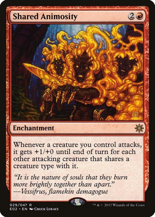 Shared Animosity ~ Explorers of Ixalan [ Excellent ] [ Magic MTG ]