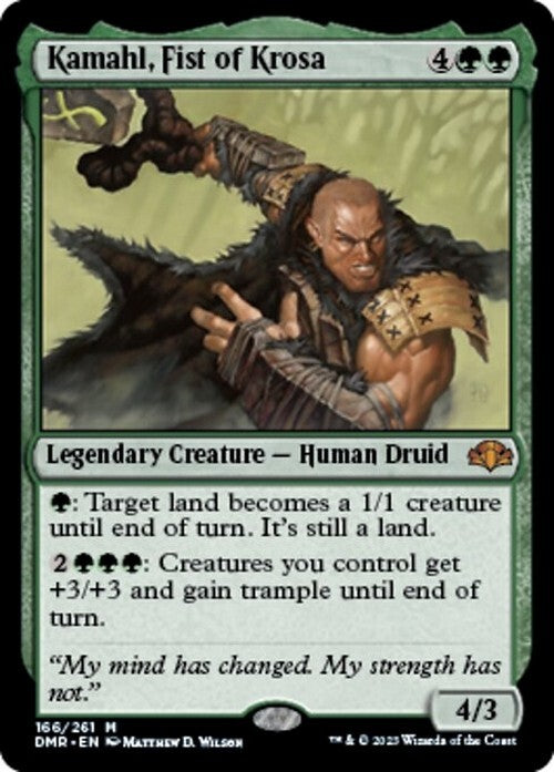 Kamahl, Fist of Krosa ~ Dominaria Remastered [ NearMint ] [ Magic MTG ]