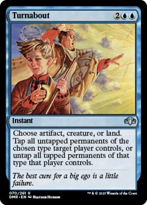 Turnabout ~ Dominaria Remastered [ NearMint ] [ Magic MTG ]