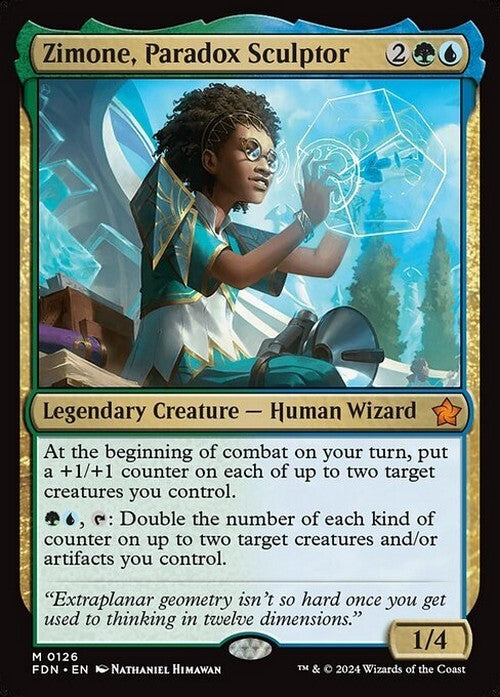 Zimone, Paradox Sculptor ~ Foundations [ NearMint ] [ Magic MTG ]
