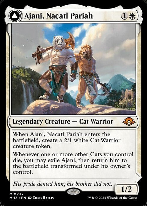 Ajani, Nacatl Pariah ~ Modern Horizons 3 [ NearMint ] [ Magic MTG ] - London Magic Traders Ltd