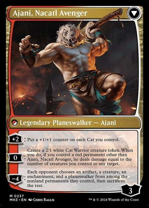 Ajani, Nacatl Pariah ~ Modern Horizons 3 [ NearMint ] [ Magic MTG ] - London Magic Traders Ltd