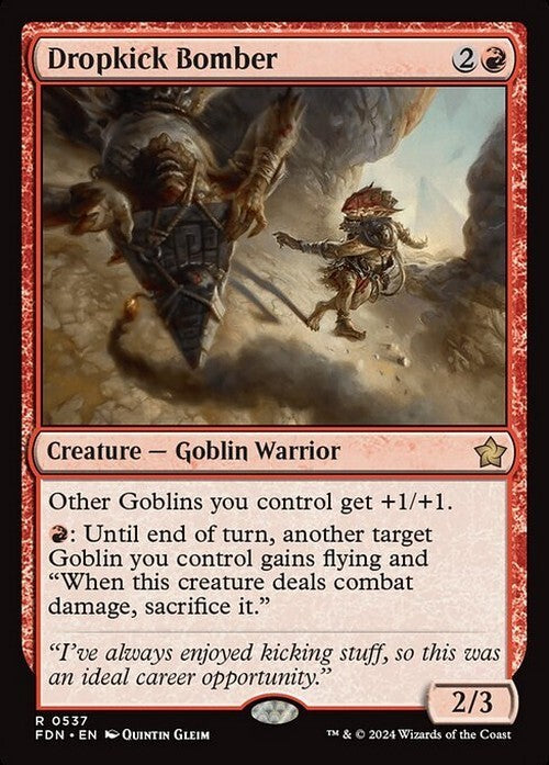 Dropkick Bomber ~ Foundations [ NearMint ] [ Magic MTG ]