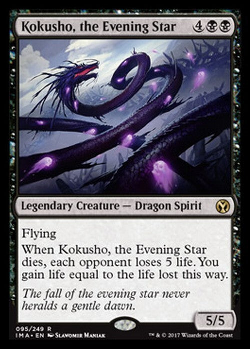 Kokusho, the Evening Star ~ Iconic Masters [ PLAYED ] [ Magic MTG ] - London Magic Traders Ltd