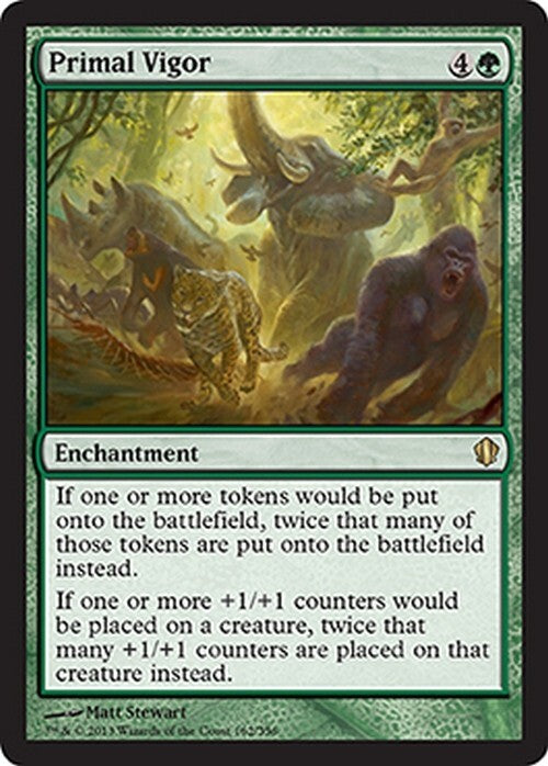 Primal Vigor ~ Commander 2013 [ Excellent ] [ Magic MTG ]