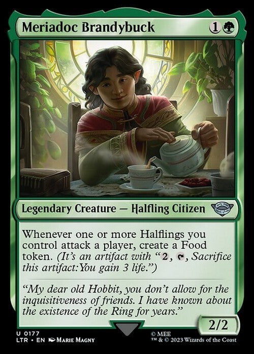 Meriadoc Brandybuck ~ The Lord of the Rings [ NM ] [ Magic MTG ]
