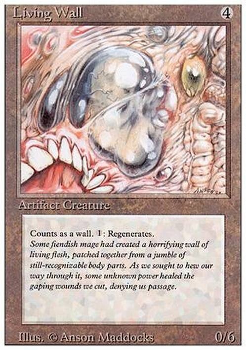 Living Wall ~ Revised [ PLAYED ] [ Magic MTG ]