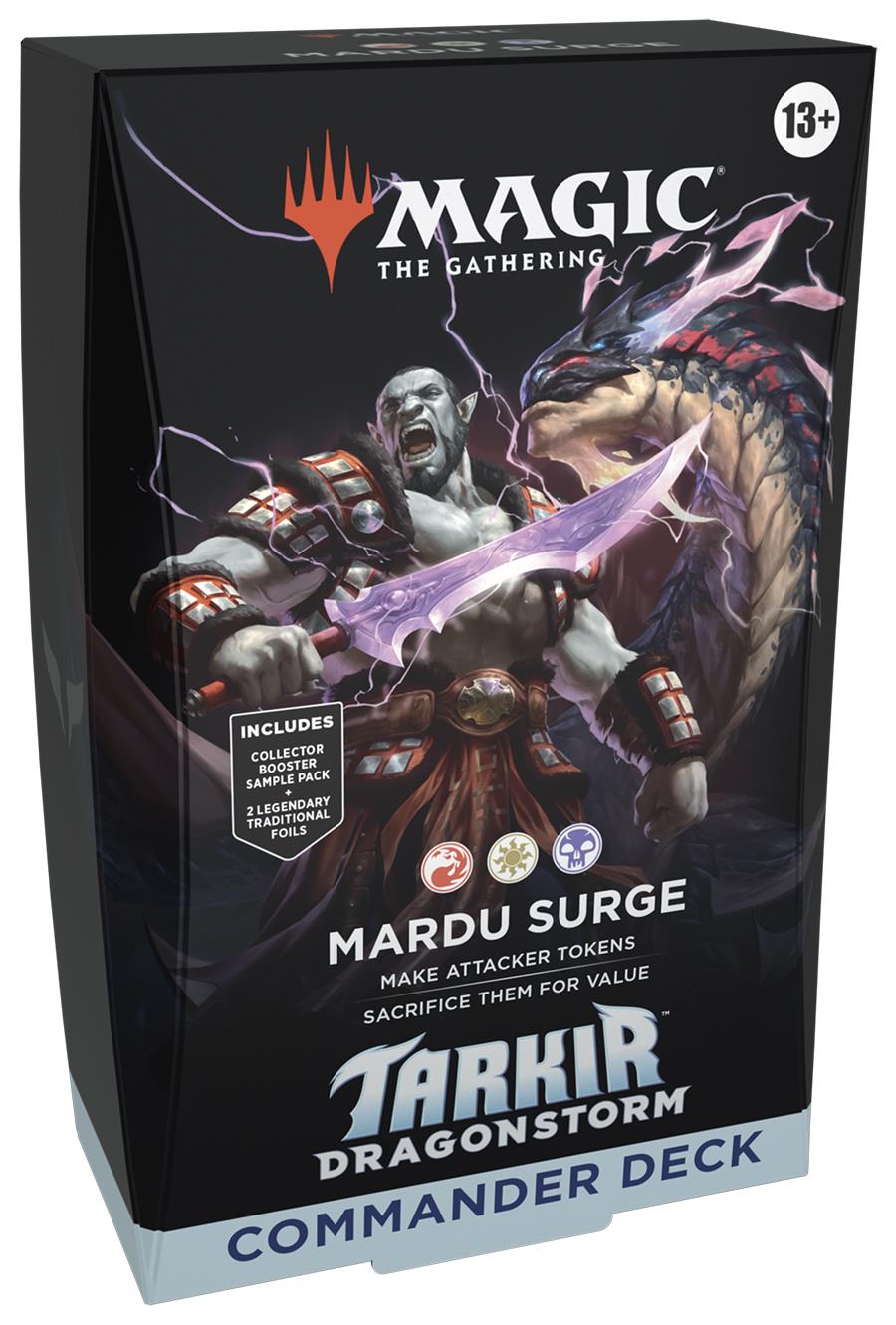 Mardu Surge Commander Deck ~ Tarkir: Dragonstorm ~ MTG Sealed