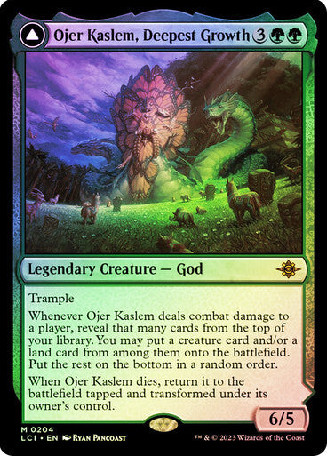 FOIL Ojer Kaslem, Deepest Growth ~ The Lost Caverns of Ixalan [ NM ] [ MTG ]