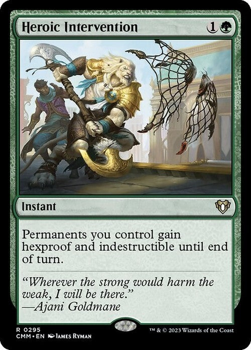 Heroic Intervention ~ Commander Masters [ NearMint ] [ Magic MTG ]
