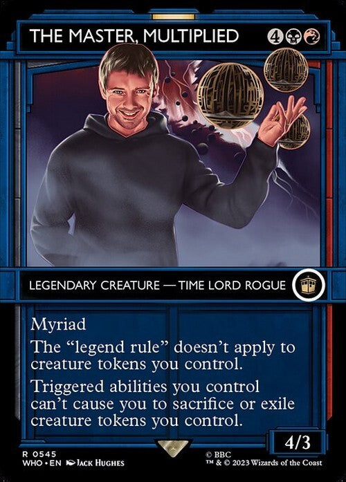 SHOWCASE The Master, Multiplied ~ Commander: Doctor Who [ NM ] [ Magic MTG ]