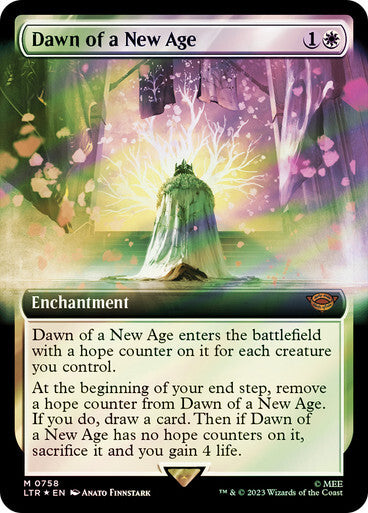 FOIL SURGE Dawn of a New Age ~ The Lord of the Rings [ NM ] [ Magic MTG ]