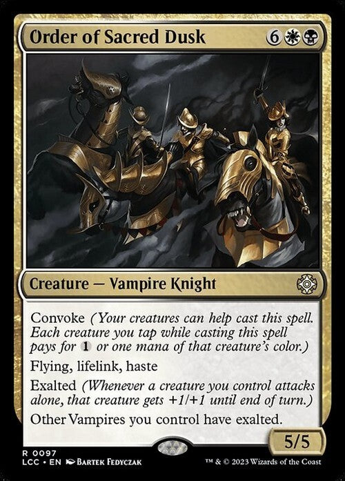 Order of Sacred Dusk ~ Commander: The Lost Caverns of Ixalan [ NM ] [ MTG ]
