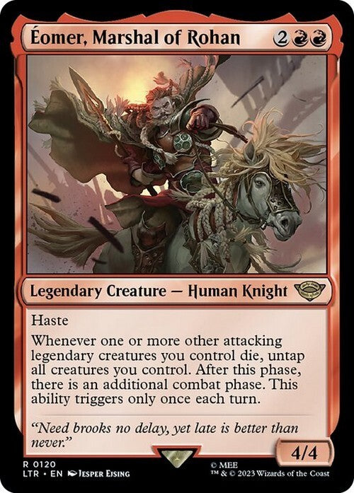 Eomer, Marshal of Rohan ~ The Lord of the Rings [ NM ] [ Magic MTG ]