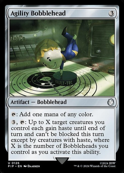 Agility Bobblehead ~ Commander: Fallout [ NearMint ] [ Magic MTG ]