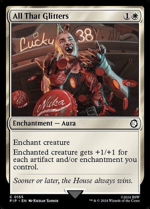 All That Glitters ~ Commander: Fallout [ NearMint ] [ Magic MTG ]