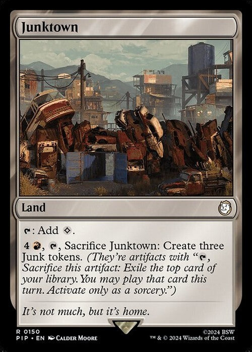 Junktown ~ Commander: Fallout [ NearMint ] [ Magic MTG ]