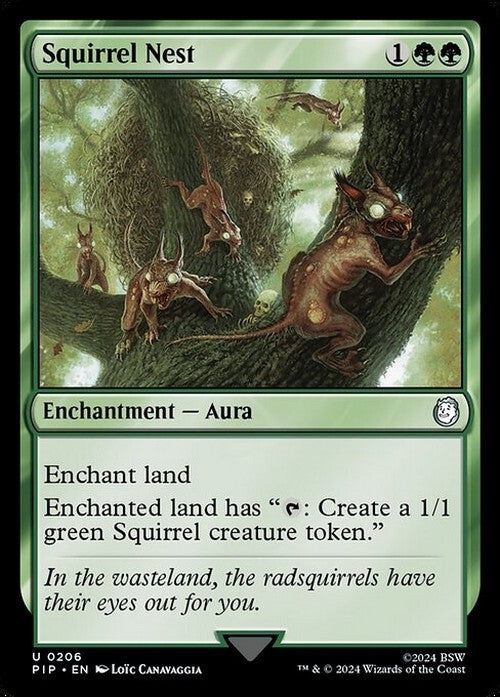 Squirrel Nest ~ Commander: Fallout [ NearMint ] [ Magic MTG ]