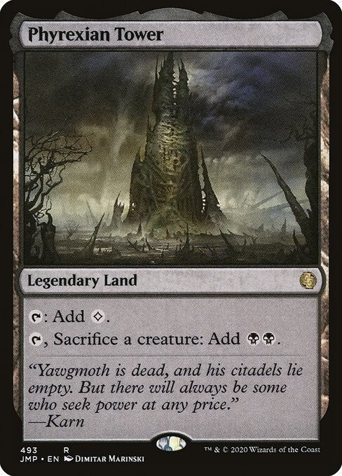 Phyrexian Tower ~ Jumpstart 2021 [ NearMint ] [ Magic MTG ] - London Magic Traders Ltd